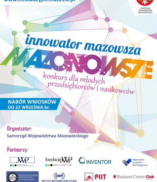 VIII edycja Konkursu Innowator Mazowsza