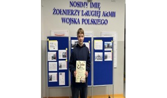 Sukces Szymona Borychowskiego  w Konkursie Wiedzy o Mazowszu